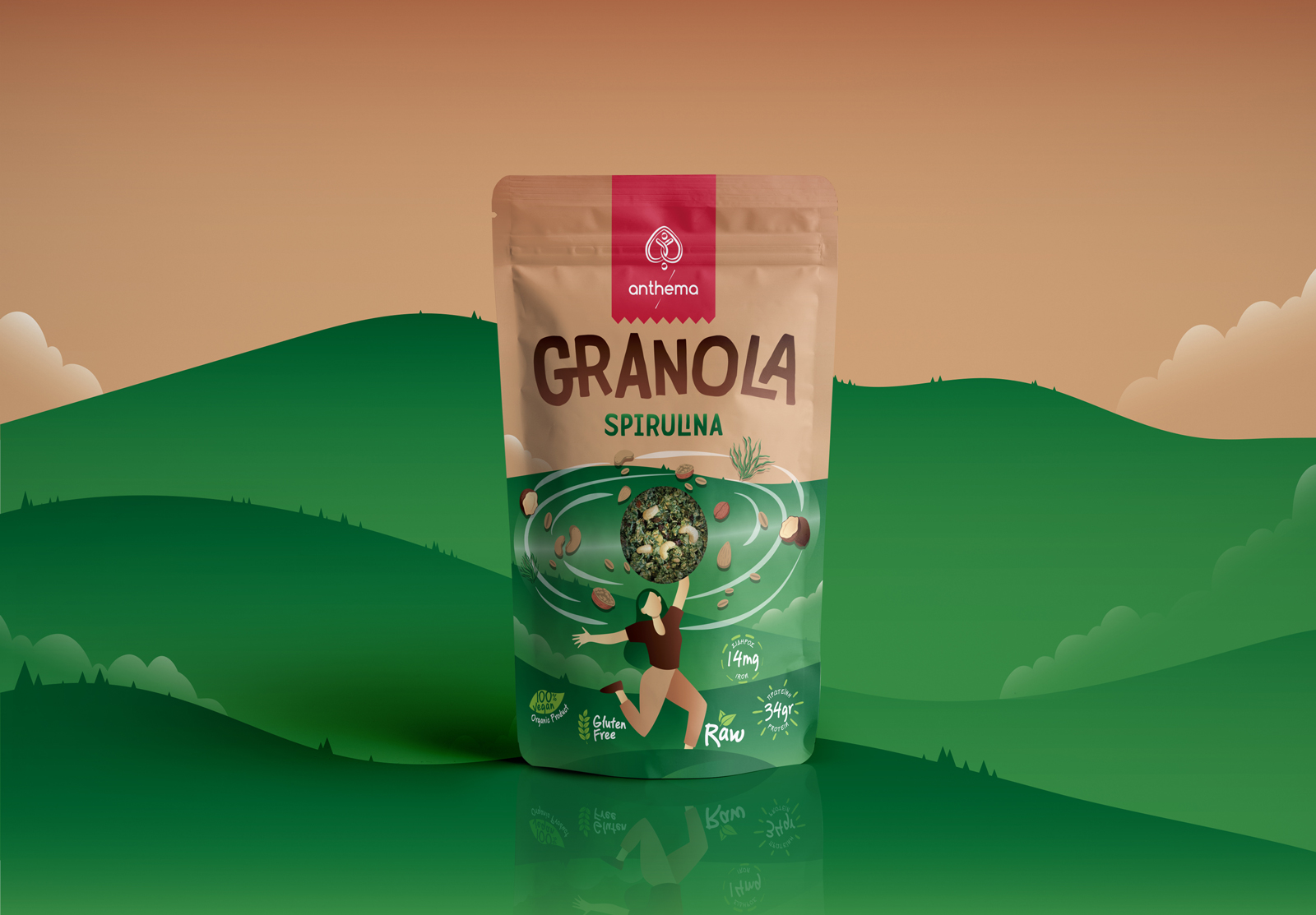 Granola Spirulina