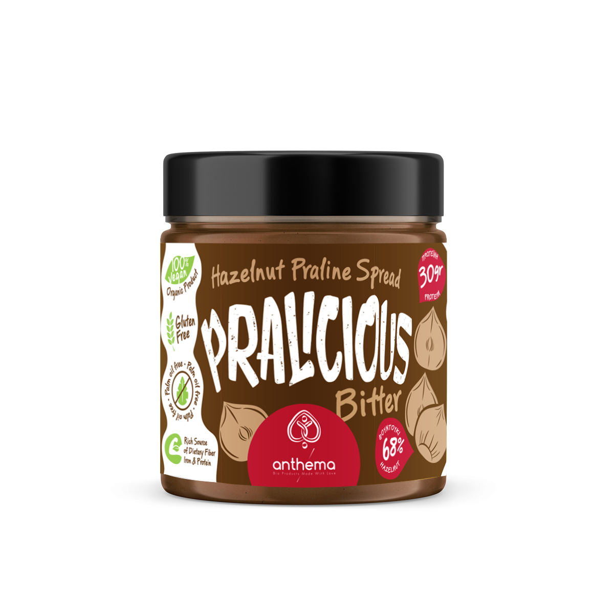 Pralicious Bitter 210gr