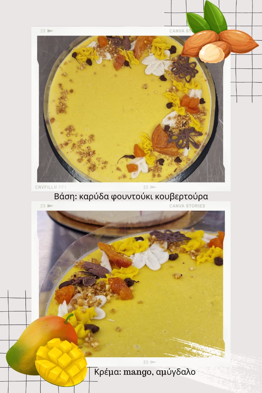 Τούρτα Σοκολάτα & Μάνγκο 