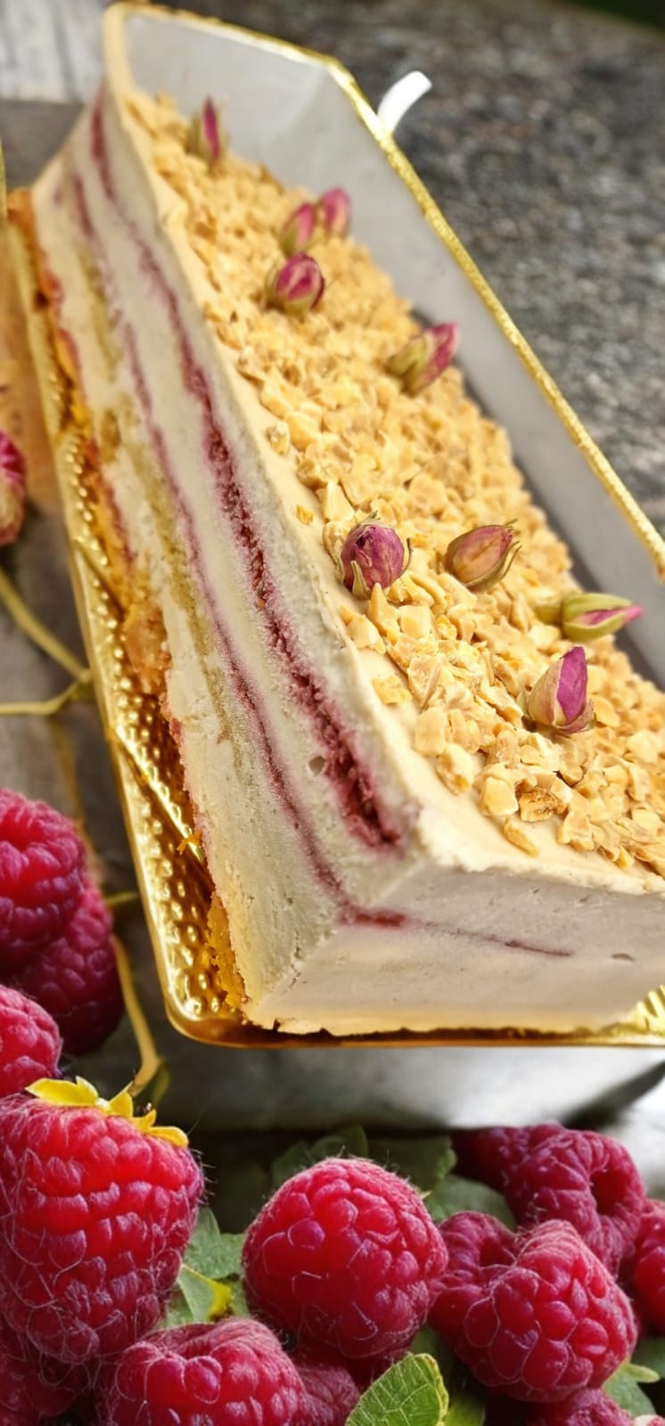 Κέικ Βανίλια | Raspberries