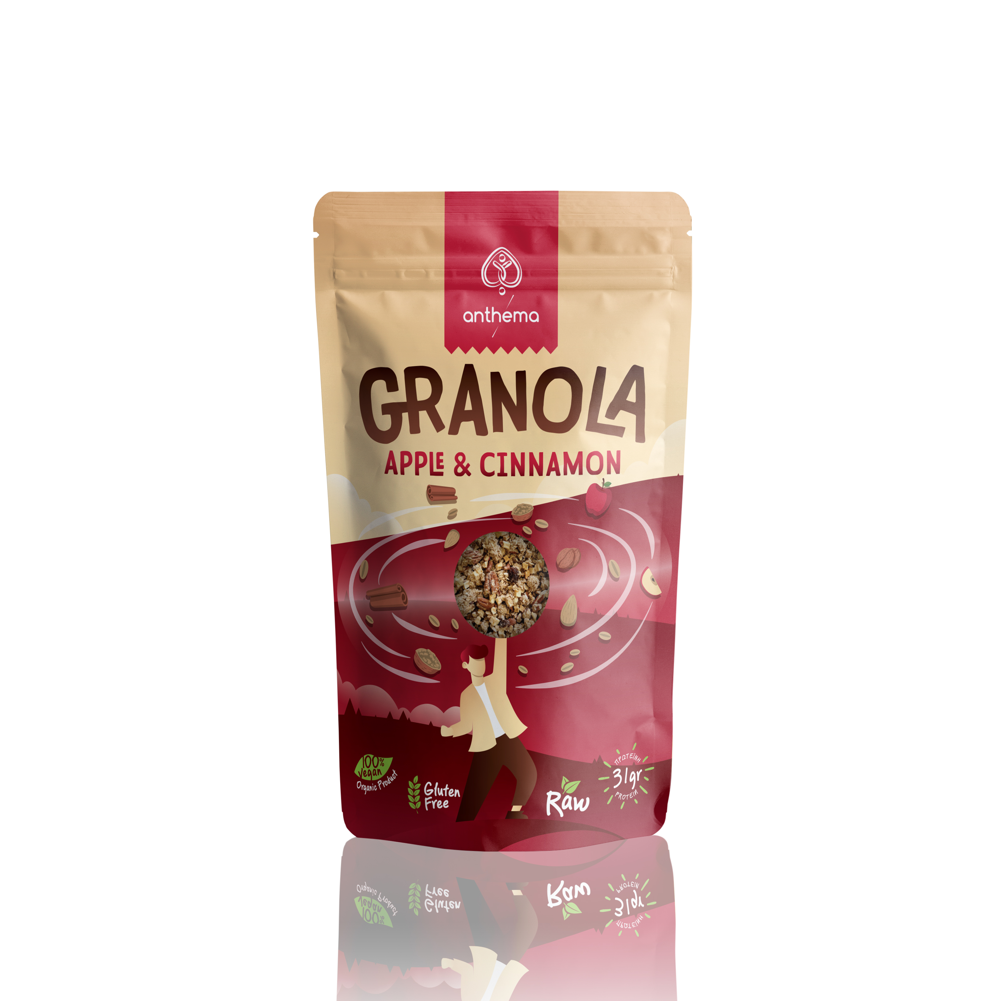 Granola Μήλο & Κανέλλα  BIO 350gr